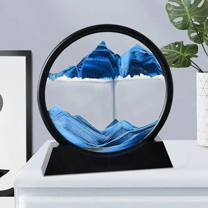 Lampe de Table LED à Sable Coulant – Une Œuvre d’Art Lumineuse !